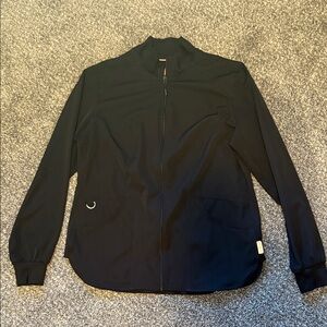 Women’s medium black scrub jacket